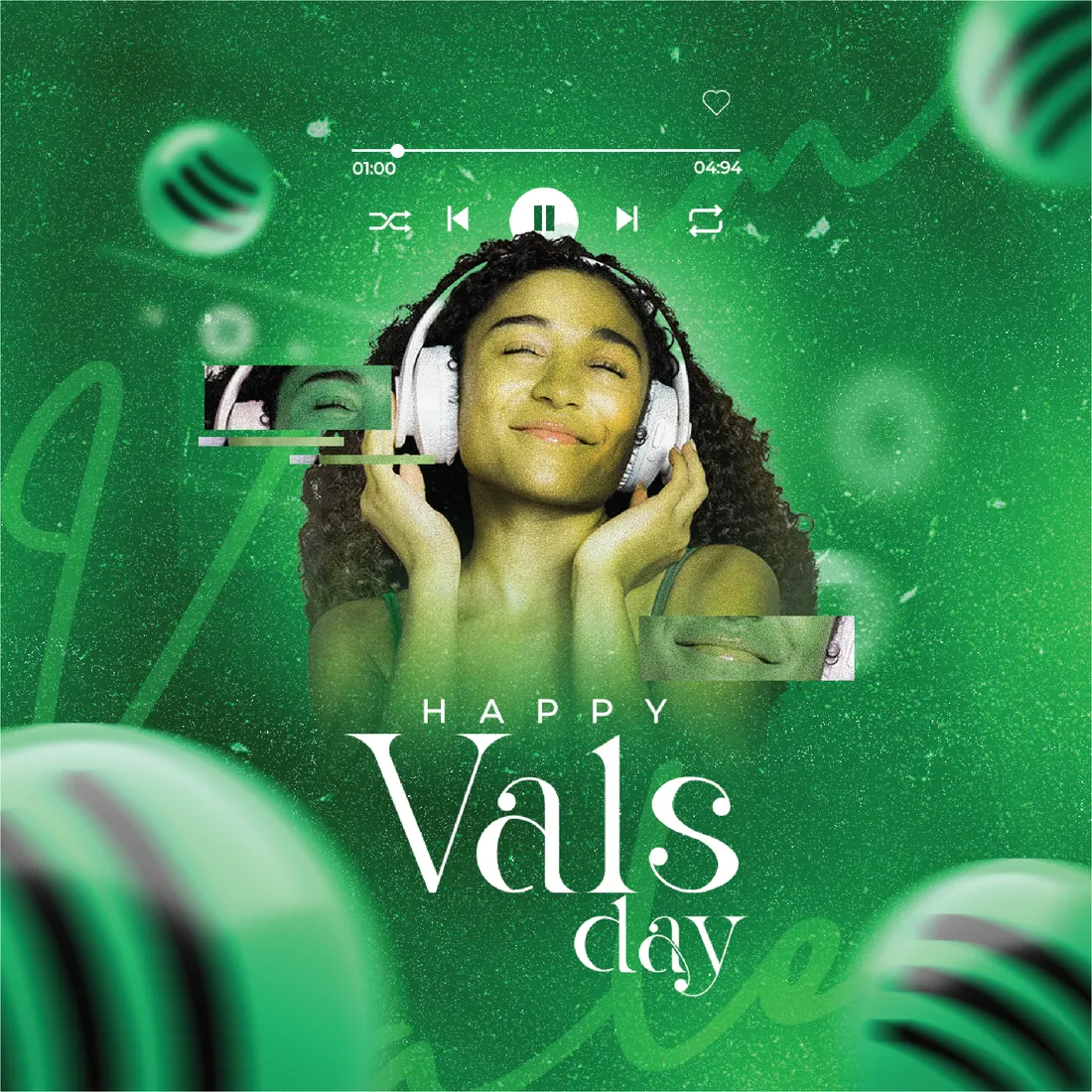 Spotify Valentine’s Day creative