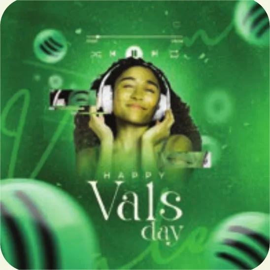 Spotify Valentine’s Day creative
