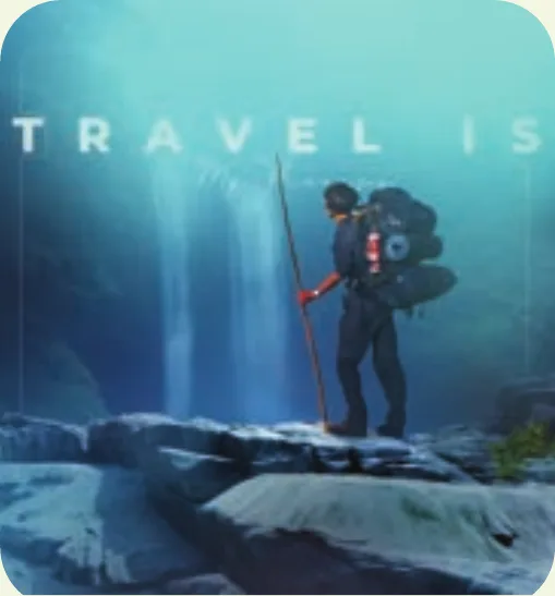 ‘Travel Is’ concept poster