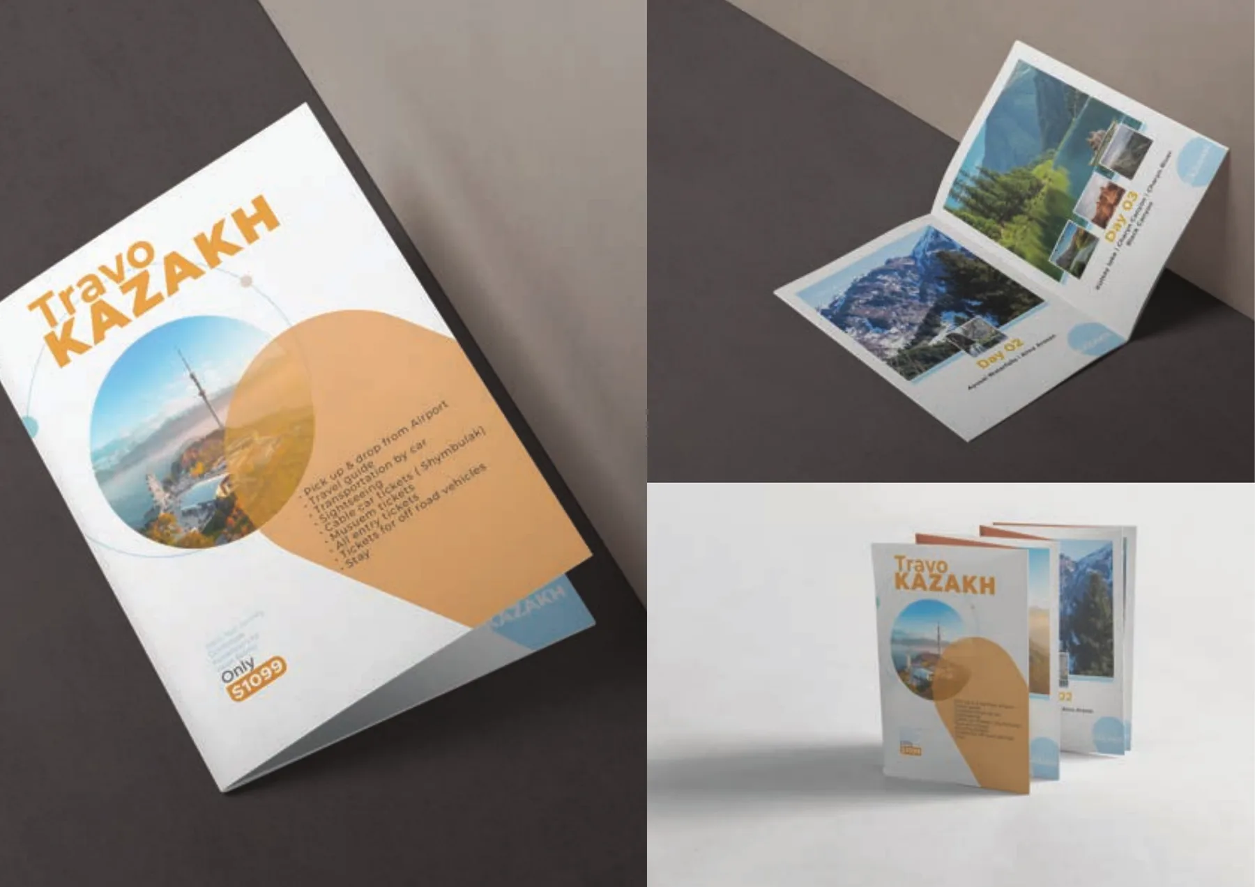 Travo Kazakh travel package brochure